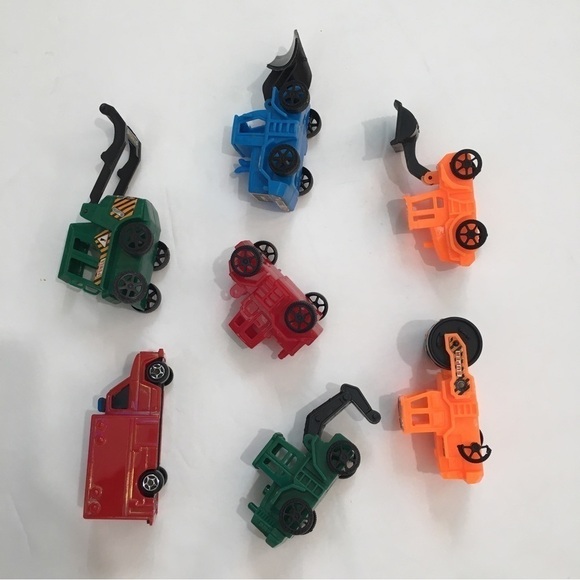 Truck Lots of 7 Construction Cars Vehicles - Picture 6 of 11